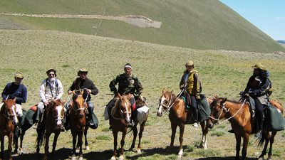 Horseback riding tour with Baibol Travel