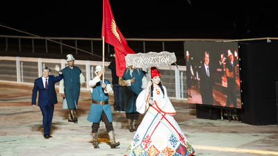 Opening of the World Nomadic Games in Kyrgyzstan