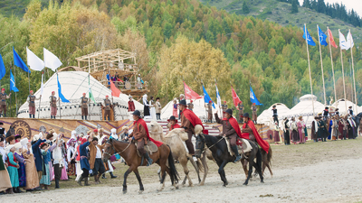 Participants in the World Nomadic Games