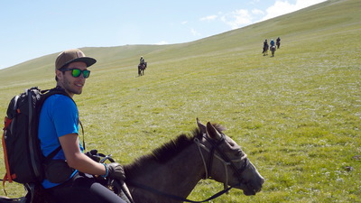 Horseback riding tour in Kyrgyzstan